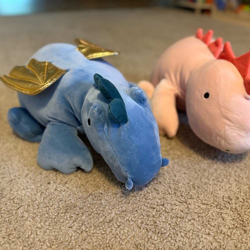 Blue and Pink Plush Toys - Picture 4 of 6